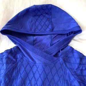 Lululemon Hooded Run Top | Size 4 | Blue
